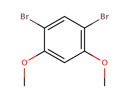 Molecular Structure of 24988-36-1 (1,5-Dibromo-2,4-dimethoxybenzene)