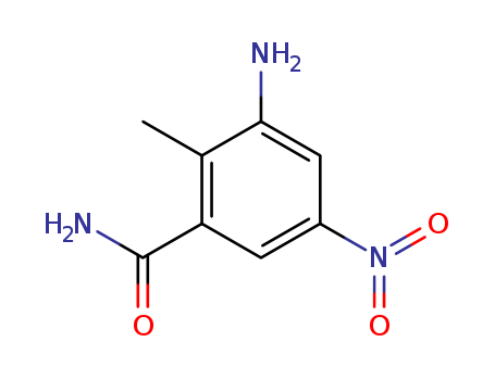 2-Methyl-3-amino-5-nitrobenzamide