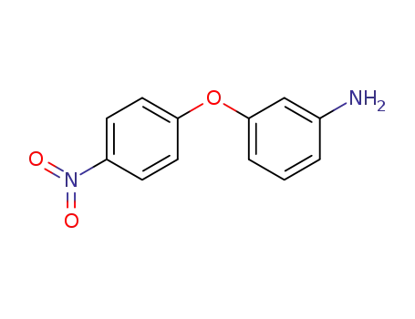 Molecular Structure of 22528-34-3 (3-AMINO-4'-NITRODIPHENYL ETHER)