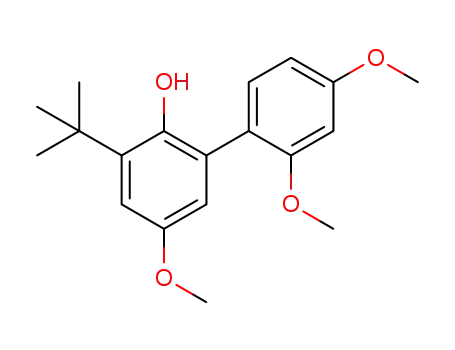 2-(2',4'-dimethoxyphenyl)-4-methoxy-6-tert-butylphenol