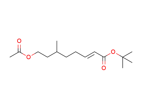 t-butyl (E)-8-acetoxy-6-methyloct-2-enoate