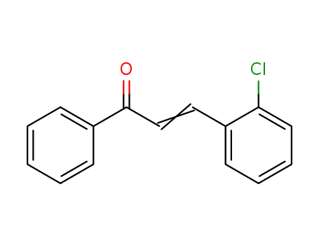 Molecular Structure of 3300-67-2 (o-CHLOROSTYRYL PHENYL KETONE			)