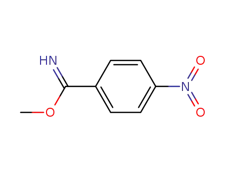 Molecular Structure of 52708-02-8 (Benzenecarboximidic acid, 4-nitro-, methyl ester)