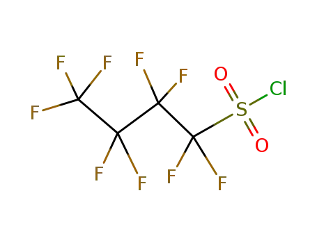 Molecular Structure of 2991-84-6 (NONAFLUORO-1-BUTANESULFONYL CHLORIDE)