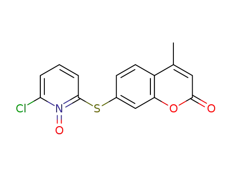 7-(6-chloropyridin-2-ylthio)-4-methyl-2H-chromen-2-one N-oxide