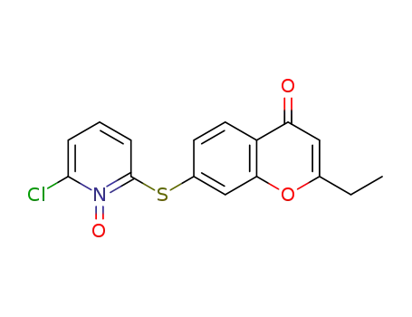 7-(6-chloropyridin-2-ylthio)-2-ethyl-4H-chromen-4-one N-oxide