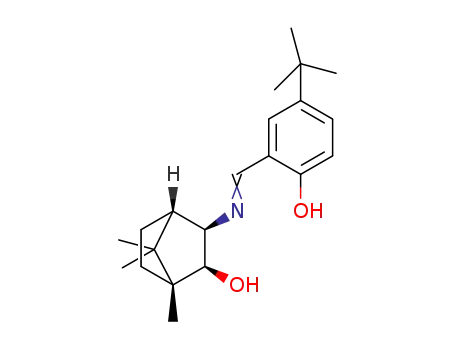 (1R,2S,3R,4S)-(+)-3-[(2-hydroxy-5-tert-butyllbenzylidene)amino]isoborneol