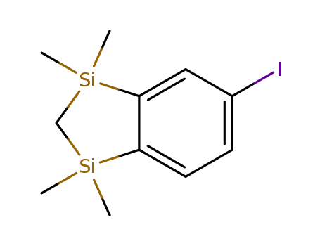 5-iodo-1,1,3,3-tetramethyl-1,3-disilaindane