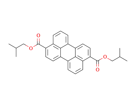3,9-Perylenedicarboxylicacid, 3,9-bis(2-methylpropyl) ester