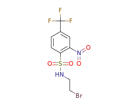 N-(2-bromoethyl)-2-nitro-4-(trifluoromethyl)benzenesulfonamide