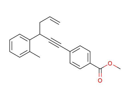 methyl 4-(3-(o-tolyl)hex-5-en-1-yn-1-yl)benzoate