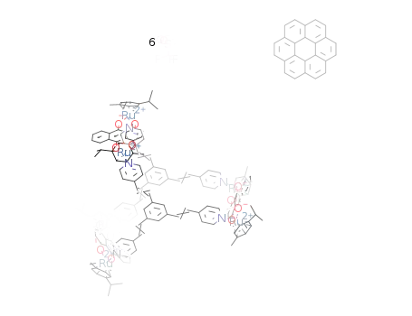 [coronene*Ru6(p-cymene)6(1,3,5-tris{2-(pyridin-4-yl)-vinyl}benzene)2(μ-9,10-dioxido-1,4-anthraquinonato)3][trifluoromethanesulfonate]6