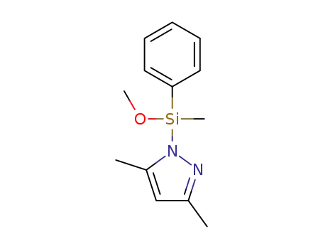 1-[methoxy(methyl)phenylsilyl]-3,5-dimethyl-1H-pyrazole