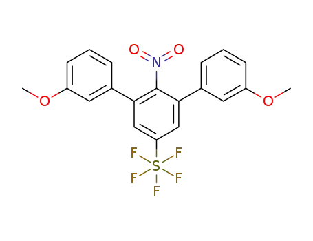 3,3''-dimethoxy-2'-nitro-[1,1':3',1''-terphenyl]-5'-yl sulfurpentafluoride