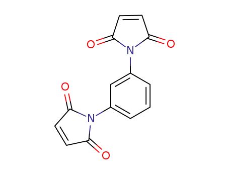 Molecular Structure of 3006-93-7 (N,N'-1,3-Phenylene bismaleimide)