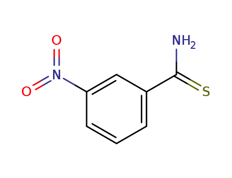 Molecular Structure of 70102-34-0 (3-NITRO-THIOBENZAMIDE)