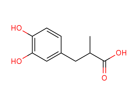 3-(3,4-Dihydroxyphenyl)-2-methylpropanoic acid cas no. 53832-94-3 98%