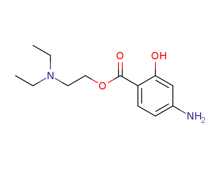 Benzoic acid,4-amino-2-hydroxy-, 2-(diethylamino)ethyl ester