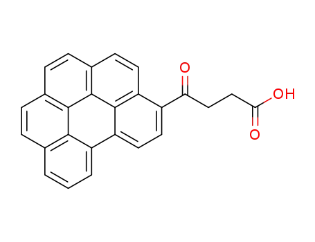 4-(3-Carboxy-propionyl)-1,12-benzo-perylen