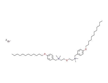 bis{2-N,N-dimethyl-N-[p-(n-dodecyloxybenzyl)]ammonium} bromide ethyl ether