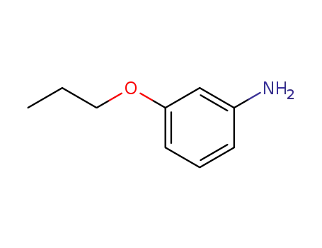 Molecular Structure of 4469-79-8 (3-PROPOXY-PHENYLAMINE)