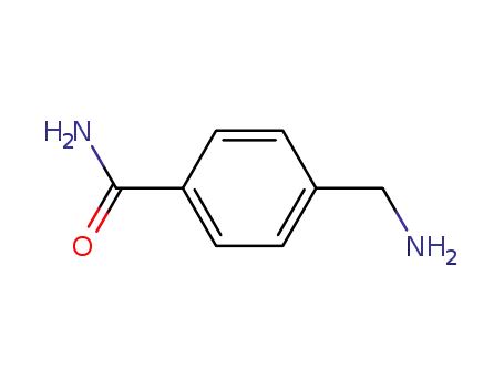 Molecular Structure of 369-53-9 (4-AMINOMETHYL-BENZAMIDE)