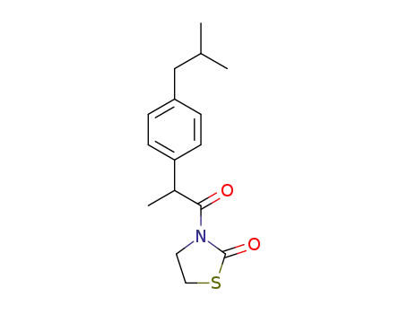 3-(2-(4-isobutylphenyl)propanoyl)thiazolidin-2-one
