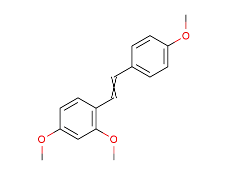 2,4-dimethoxy-1-(4'-methoxystyryl)benzene