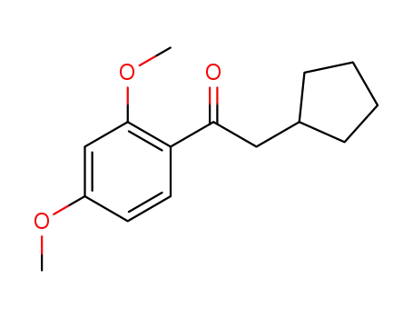 2-cyclopentyl-1-(2',4'-dimethoxyphenyl)ethanone