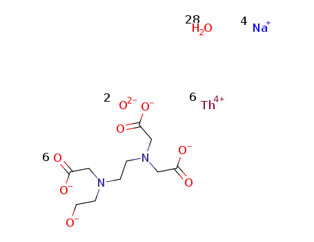 Th6(N-(2-hydroxoethyl)ethylenediaminetriacetate)