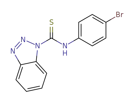 1-[(4-bromophenyl)thiocarbamoyl]benzotriazole