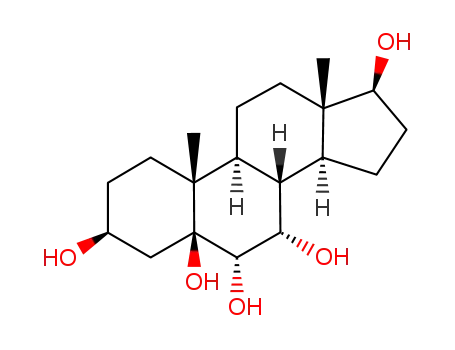 3β,5β,6α,7α,17β-pentahydroxyandrostane