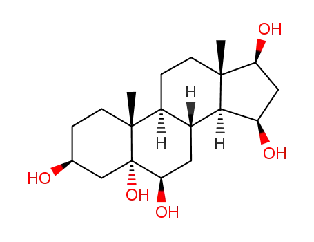 3β,5α,6β,15β,17β-pentahydroxyandrostane