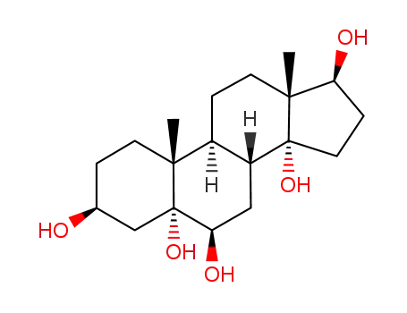 3β,5α,6β,14α,17β-pentahydroxyandrostane