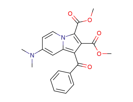 dimethyl 1-benzoyl-7-(dimethylamino)indolizine-2,3-dicarboxylate