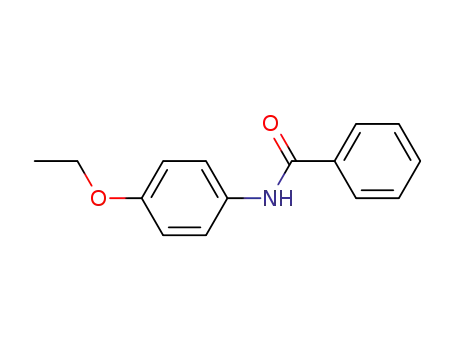 Molecular Structure of 15437-14-6 (N-(4-ETHOXYPHENYL)BENZAMIDE)