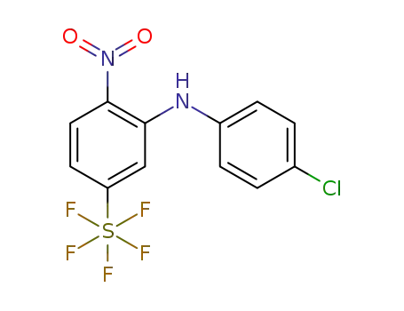 N-(4-chlorophenyl)-2-nitro-5-(pentafluorosulfanyl)aniline