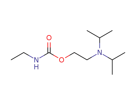 N-Ethyl-carbaminsaeure-(2-diisopropylamino-ethylester)