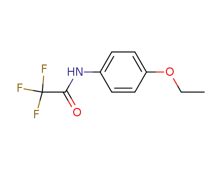 Molecular Structure of 457-53-4 (AcetaMide, 2,2,2-trifluoro-N-(4-ethoxyphenyl)-)