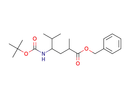 benzyl 4-((tert-butoxycarbonyl)amino)-2,5-dimethylhexanoate