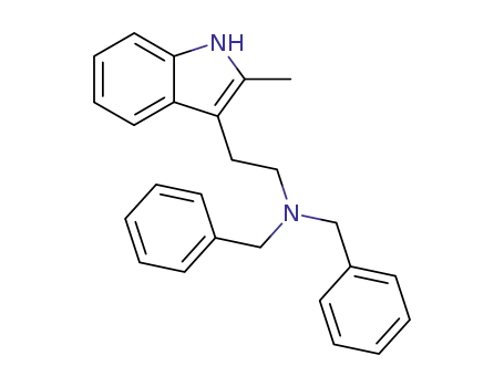 dibenzyl-[2-(2-methyl-indol-3-yl)-ethyl]-amine