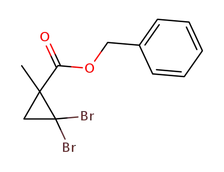 benzyl 2,2-dibromo-1-methylcyclopropylcarboxylate