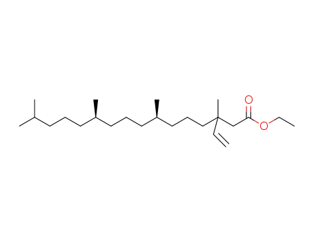 ethyl 3,7,11,15-tetramethyl-3-vinylhexadecanoate