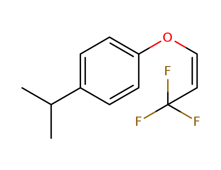 (Z)-1-isopropyl-4-((3,3,3-trifluoroprop-1-en-1-yl)oxy)benzene