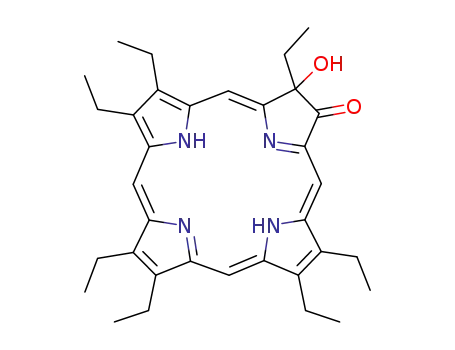 heptaethyl-3-hydroxy-2-oxochlorin