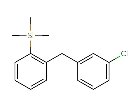 [2-(3-chlorobenzyl)phenyl]trimethylsilane