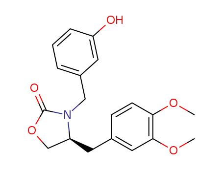 (S)-4-(3,4-dimethoxybenzyl)-3-(3-hydroxybenzyl)oxazolidin-2-one