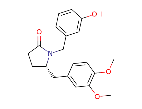 (S)-1-(3-hydroxybenzyl)-5-(3,4-dimethoxybenzyl)pyrrolidin-2-one