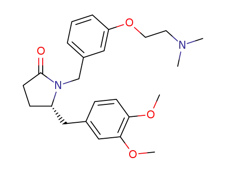 (S)-1-(3-(2-(dimethylamino)ethoxy)benzyl)-5-(3,4-dimethoxybenzyl)pyrrolidin-2-one