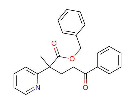 benzyl 2-methyl-5-oxo-5-phenyl-2-(pyridin-2-yl)pentanoate